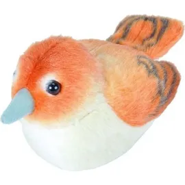 Wild Republic Vögel mit Ton Nachtigall 15 cm Braun