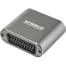 SpeaKa Professional TV, Monitor Konverter SP-HSC-200 HDMI - SCART 3840 x 2160 Pixel 0 cm Grau
