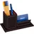Relaxdays Schreibtisch Organizer Stiftebecher Braun