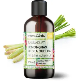 wesentlich. Saunaduft Lemongras-Litsea Cubeba 100% ml Flüssigkeit