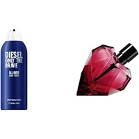 Diesel Only the Brave Body Spray 200ml + Diesel Loverdose Red Kiss Eau de Parfum 30ml