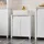 SoBuy Waschbeckenunterschrank 60 x 66 x 34 cm Weiß