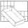 RAACO A6 1 Facheinsatz einzeln 47x109x157 mm