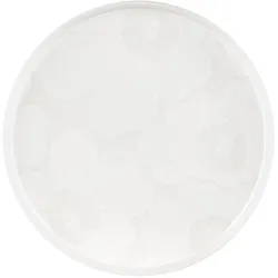 Marimekko - Marimekko - Oiva Unikko Teller Ø 20 cm, weiß / off-white