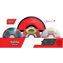 Pokémon Pokeball Tin Box Herbst 2025 mit 3 Boostern