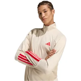 adidas Stadium 3-Streifen Trainingsanzug Beige XXL