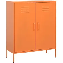 deluke Büroschrank 80 x 35 x 101,5 cm Orange