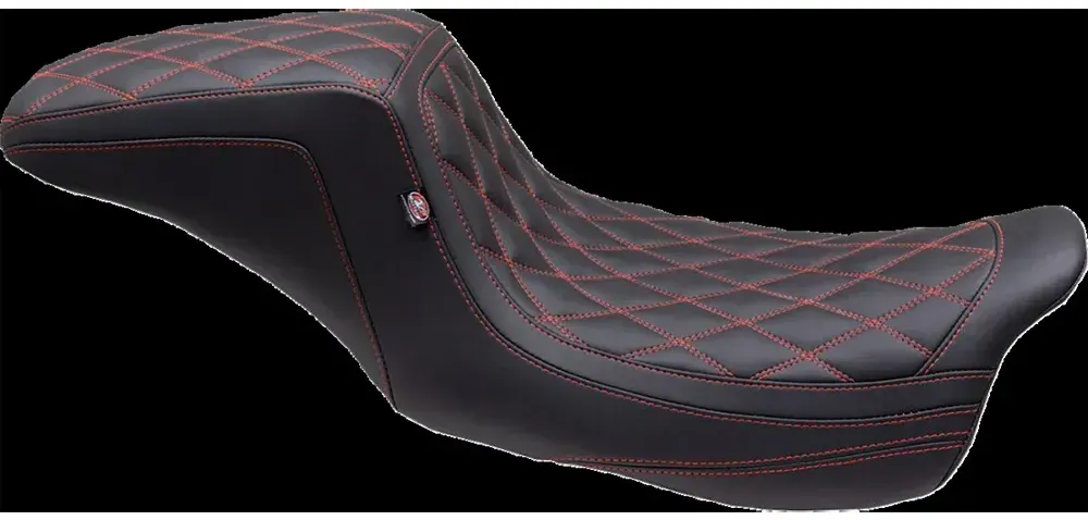 Mustang Squareback Harley Davidson Flh 1868 Abs 21/flhfb 1868 Abs 23 75299ab Motorradsitz - Black - One Size