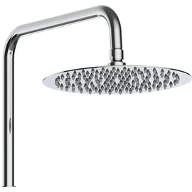 Marwell Classico Duschset verstellbar Gelb/Silber 88-118x20 cm