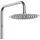 Marwell Classico Duschset verstellbar Gelb/Silber 88-118x20 cm