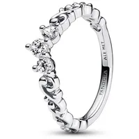 Pandora 192232C01 Silberring für Damen Edle Tiara mit Wirbel, 56/17,8