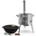 Grillpeter Utschak Timur Ø45 cm silber
