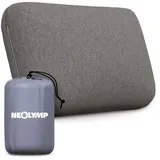 NEOLYMP Reisekissen Memory Foam 50 x 30 x 10 cm Grau