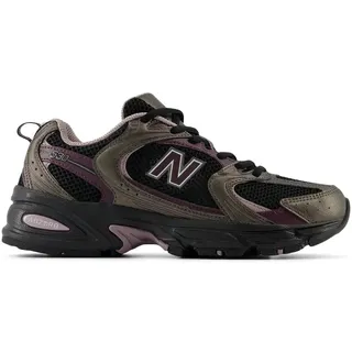 Black/Black Metallic/Plum Brown 40