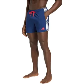 adidas 3-Streifen Badeshorts Blau M