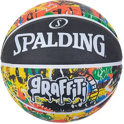 SPALDING Rainbow Graffiti Sz7 Rubber Ba GRAFFITI 7