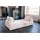KAWOLA Couch Cord 2-Sitzer Cremeweiß