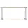 Assmann Electronic Kinderschreibtisch JUNIOR Curved 140 x 70 cm Metall beige/weiß