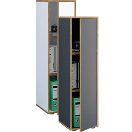 VCM Salia Aktenschrank 30 x 110 x 33 cm schwarz