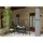 PROGARDEN Prince Gartentisch 150 x 90 x 72 cm anthrazit