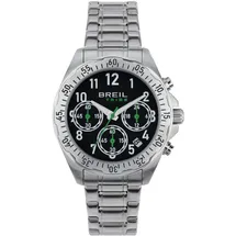 Breil Herren Armbanduhr Grow UP mit silberfarbenem Stahlarmband, 5 Bar, Gehäusedurchmesser: 37 mm, EW0712