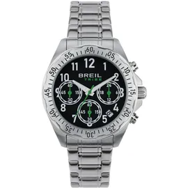 Breil Herren Armbanduhr Grow UP mit silberfarbenem Stahlarmband, 5 Bar, Gehäusedurchmesser: 37 mm, EW0712