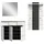 Home Affaire Garderoben-Set REHAT 215 cm Grau