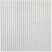 Stofferia Stoff Polsterstoff Resistant Cord Darven Weiß, Breite 140 cm, Meterware weiß