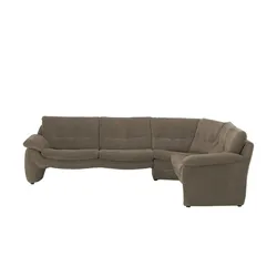 smart Ecksofa ¦ braun ¦ Maße (cm): B: 280 H: 80 T: 255