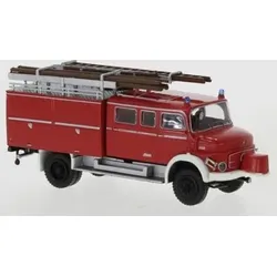 BREKINA 47141 1:87 Mercedes LAF 1113 LF 16 mit Vorbaupumpe rot weiss, 1972