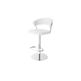 Connubia Barstuhl  New York ¦ weiß ¦ Maße (cm): B: 57 H: 110 T: 53.0