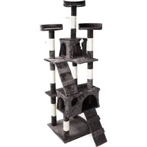 Wiltec Kratzbaum 170 cm grau