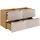petits-meubles Waschtischunterschrank 120 x 59 cm Beige/Braun