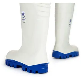 Bekina Bekina: Steplite Solidgrip S4 weiß, Blau Z, Größe 47 EU