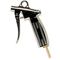 Riegler Blaspistole ohne Düse, Alu-Druckguss vernickelt, Tülle LW 9