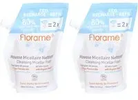 Florame Mousse Micellaire Nettoyante Mousse(S) 2x300 ml