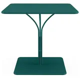 vente-unique MIRMANDE Gartentisch 80 x 80 x 75 cm Blau