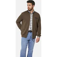 Charles Colby Sweatjacke DUKE RUPOLD braun- 60/62