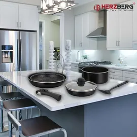 HERZBERG Topf-Set 7-tlg. 26 cm rund