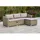 Merxx Gartenlounge-Set 2-tlg. Beige