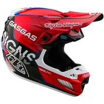 Troy Lee Designs SE5 GasGas Fumes Rot/Schwarz L