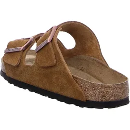 Birkenstock Arizona Weichbettung Veloursleder schmal mink 43