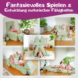 linodino Spielsofa Cord- Fantasiewelt