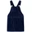 vidaXL Kinder-Latzkleid Cord Marineblau 104