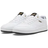 Puma Court Classic Herren Puma White-Puma Black-Puma Gold 41
