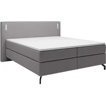 Selsey Boxbett, Grau, 140x200 cm Schlafzimmer, Betten, Boxspringbetten