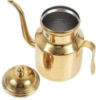 SOIMISS Ölspender Multifunktionale Essig und Ölflasche Praktischer Küchenbehälter mit Deckel Hitzebeständig Ergonomisches Design für Einfache Handhabung