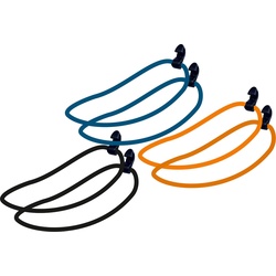 Tatonka Silicone Band M 6pcs assorted (001)