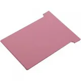 Nobo Kartentafel Zubehör T-Karten, Index 2, 100 Stück, pink