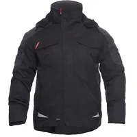 Engel Winterjacke Galaxy schwarz/anthrazit grau
